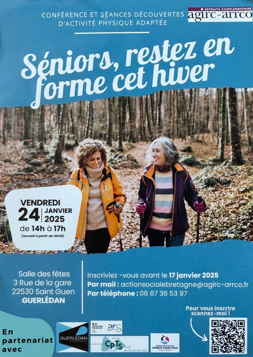 Séniors, restez en forme cet hiver !