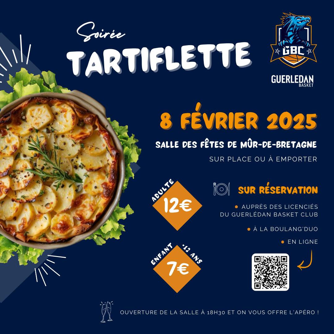 Soirée tartiflette - Guerlédan Basket Club